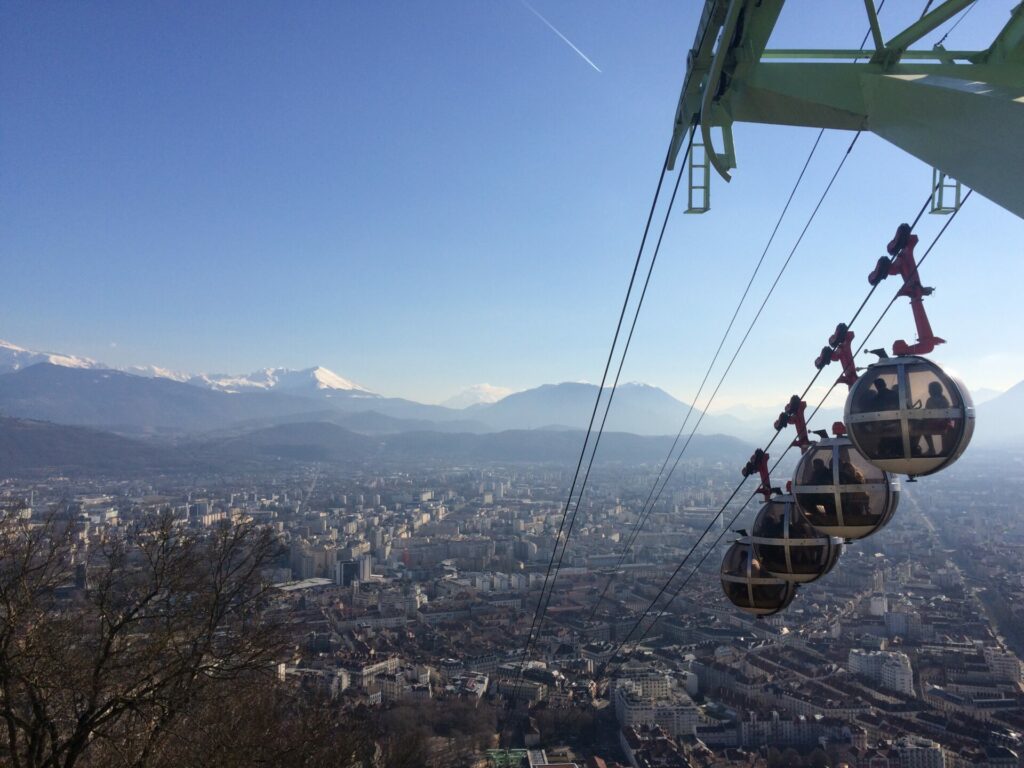 Vue Grenoble Bastille