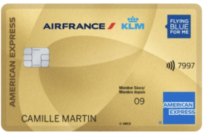 Carte AMEX Air France KLM pour voyageur