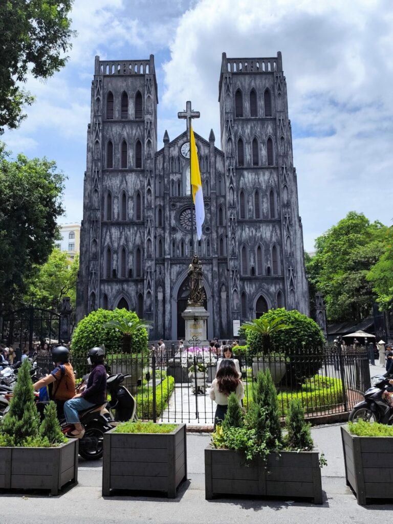 La cathédrale d'Hanoi
