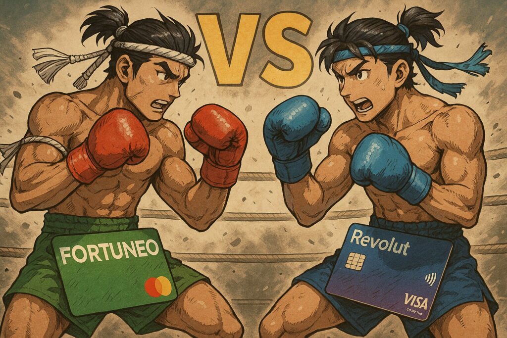 Fortuneo vs Revolut : la meilleure carte bancaire pour voyager