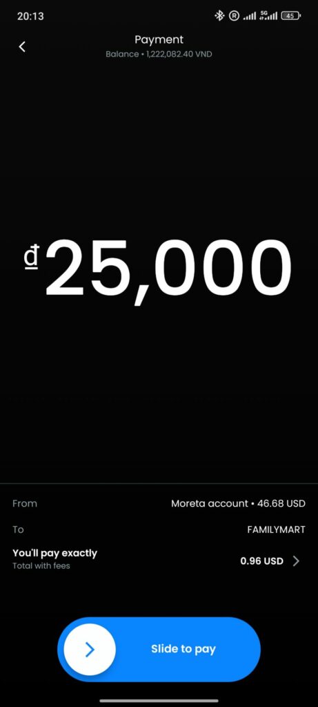 Moreta Pay - Vérifier et valider un paiement par QR code