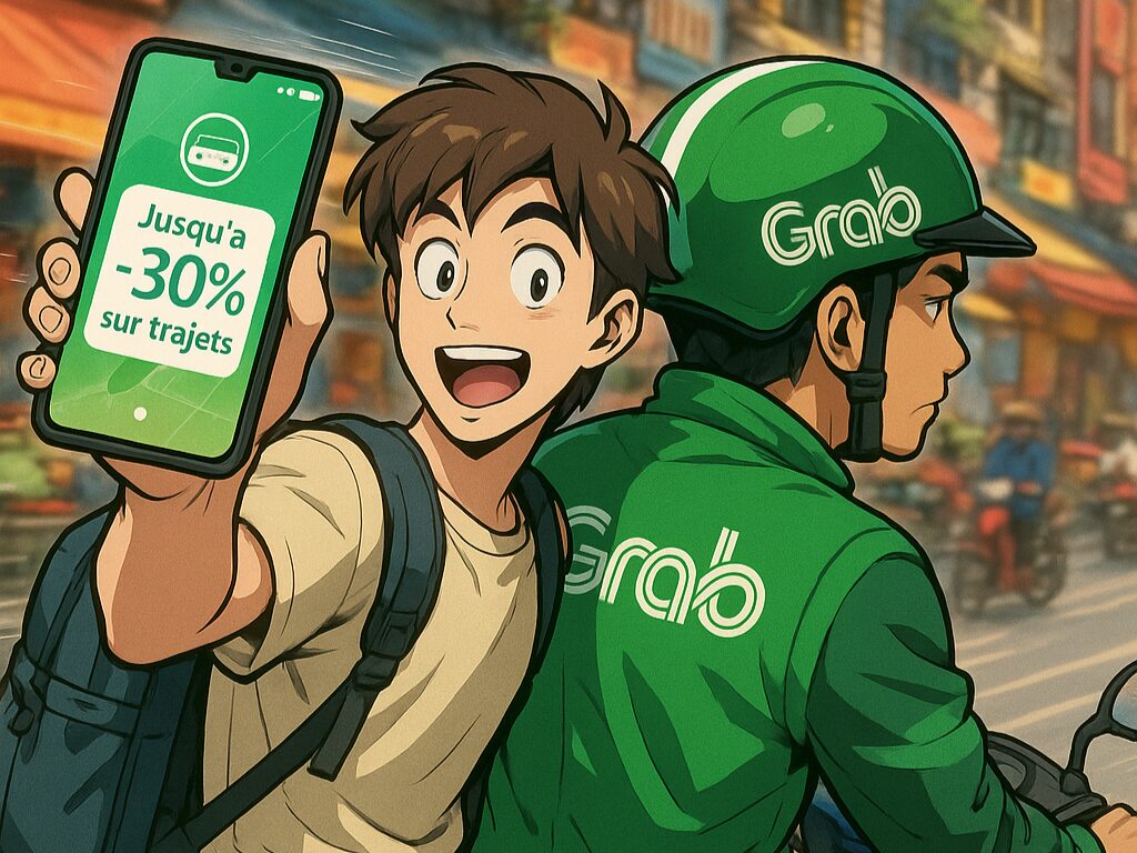 Comment utiliser Grab au Vietnam et faire des économies !