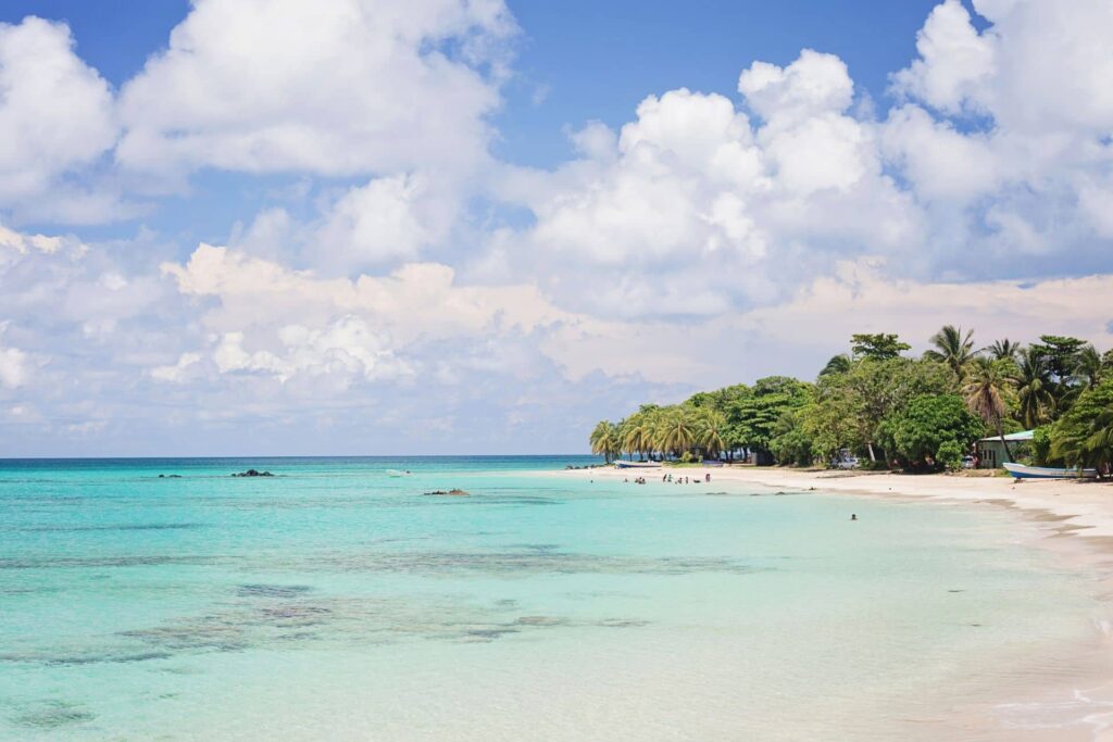 Les plages de l'ile Corn