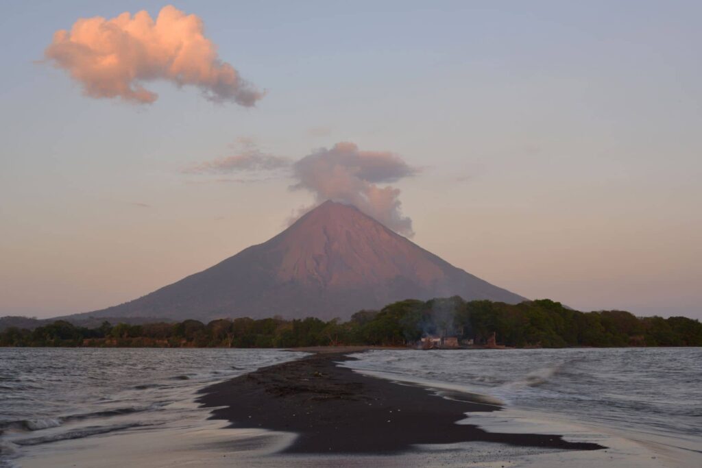 Vue sur le lac d'Ometepe