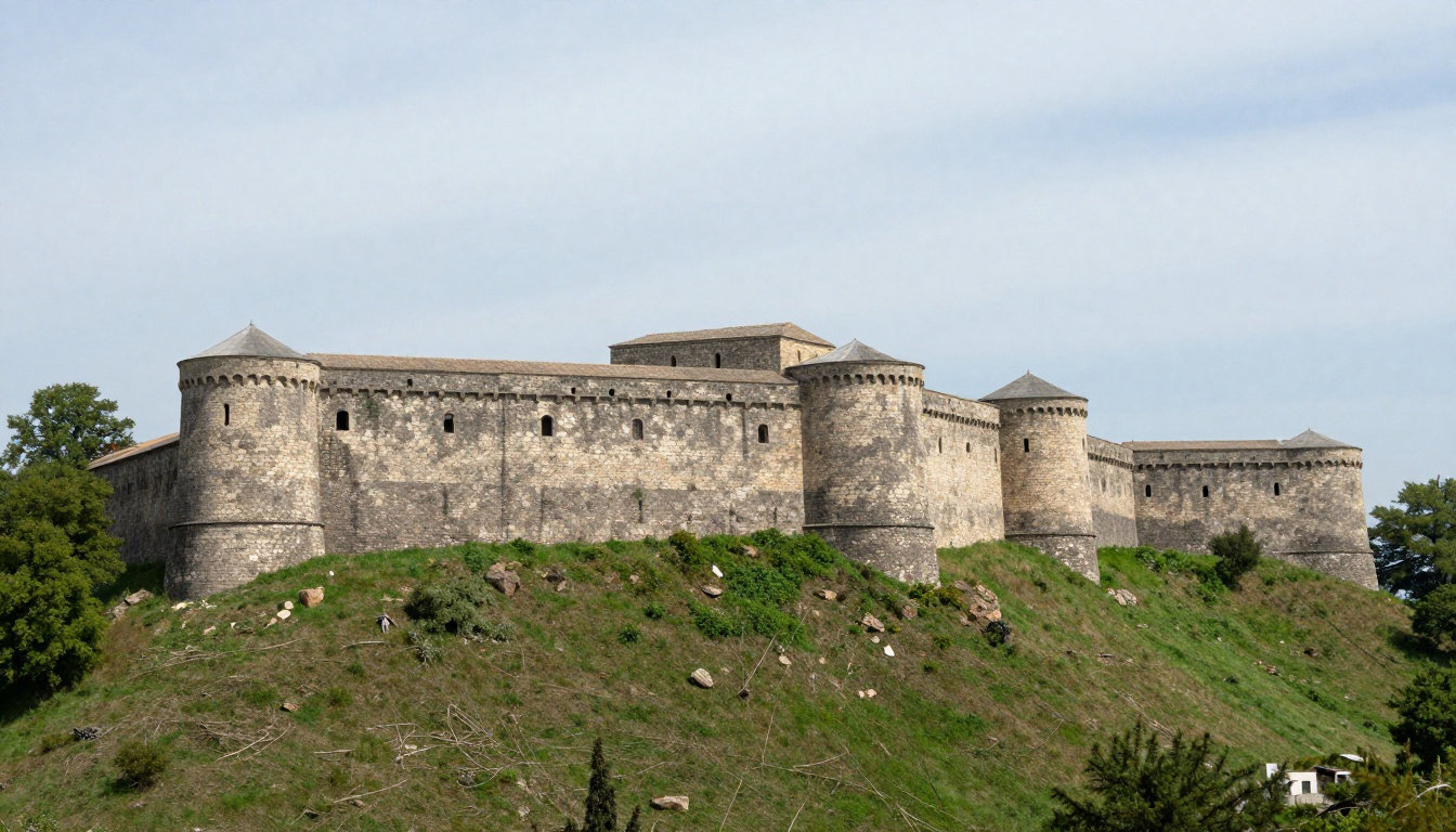 La forteresse de Klis pour prendre de la hauteur