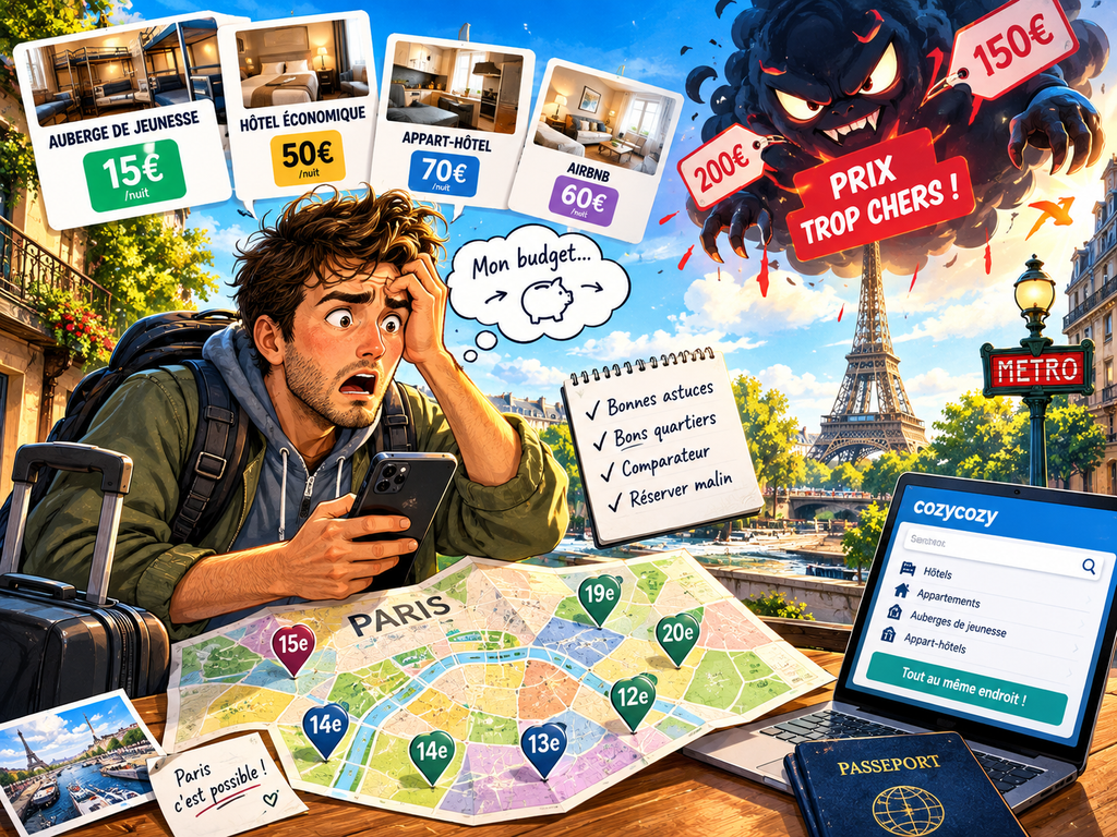 Hébergement pas cher à Paris